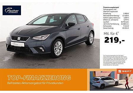 Seat Ibiza 1.0 TSI FR LED/Virt./RFK/Virt./SH/ACC