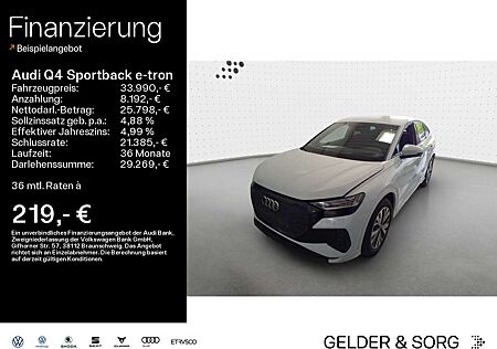 Audi Q4 e-tron S-line *Matrix*opt.schwarz*S