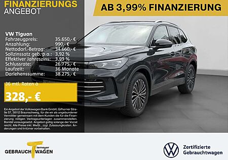 VW Tiguan Volkswagen 1.5 eTSI DSG ELEGANCE AHK HD-MATRIX 360