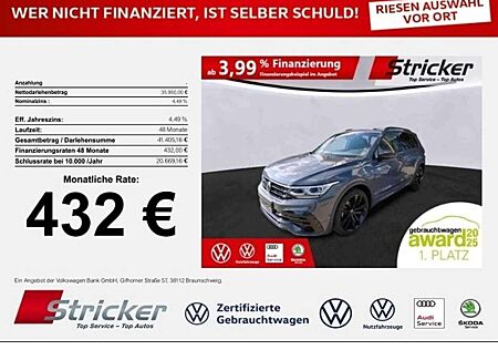 VW Tiguan Volkswagen R-Line 1.4TSI DSG 432,-ohne Anzahlung AHK Pano Ka