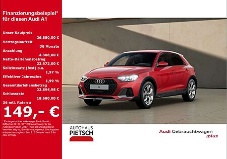 Audi A1 allstreet 30 TFSI S line LED ACC Navi