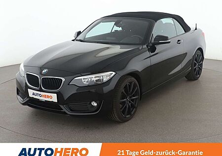 BMW 218i 218 Advantage *NAVI*TEMPO*PDC*SHZ*ALU*