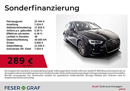 Audi A3 design 40 TFSI qu Navi,LED,AHK