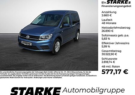 VW Caddy Volkswagen 1.0 TSI Trendline Rollstuhlumbau
