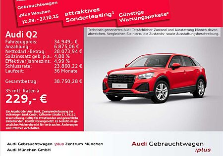 Audi Q2 35 TDI S tronic advanced AHK/Matrix/Navi+