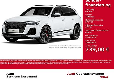 Audi SQ7 gebraucht kaufen Audi SQ7 quattro BLACKPAK PANO AHK 360°CAM ACC LM22
