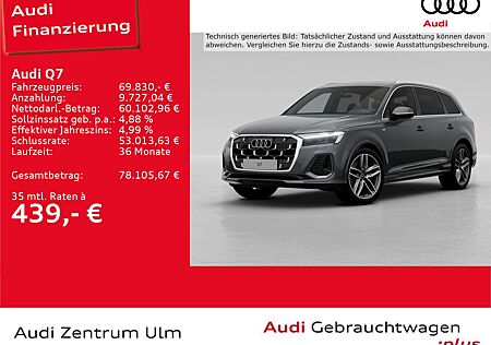 Audi Q7 S-Line 45 TDI qu 7SITZE AHK HuD 4xSHZ 5J.GAR.