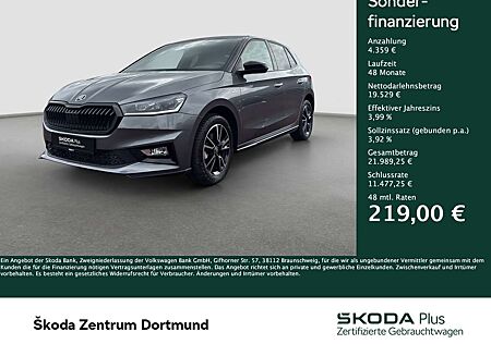 Skoda Fabia 1.0 MONTE CARLO CAM ACC NAVI ALU SITZHEIZ.