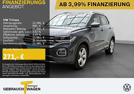 VW T-Cross Volkswagen 1.0 TSI R-LINE APP-CON LM17 PRIVACY LED