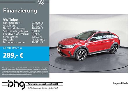 VW Taigo Volkswagen 1.0 TSI DSG *STYLE* *ACC*ROOF-PACK*TRAVEL-
