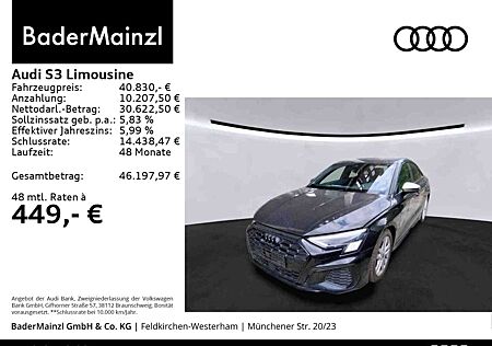Audi S3 TFSI quattro Matrix SHZ Navi ACC