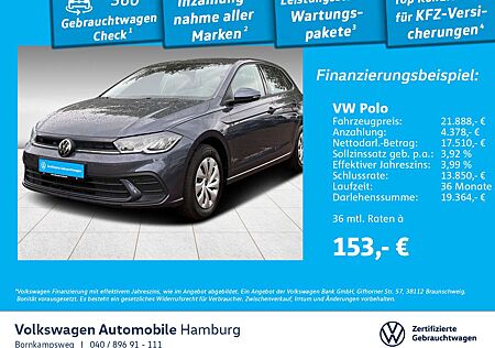 VW Polo Volkswagen 1.0 TSI Life DSG LED Rear View AppCon Sitzh