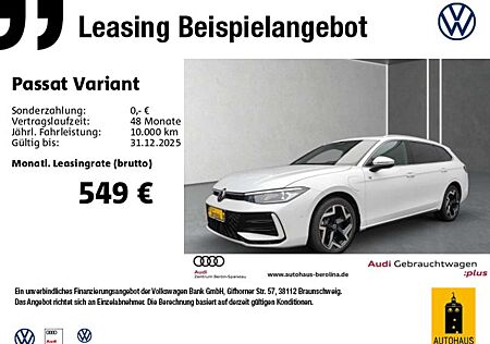 VW Passat Variant Volkswagen 1.5 eHybrid R-Line DSG *PANO*HuD*