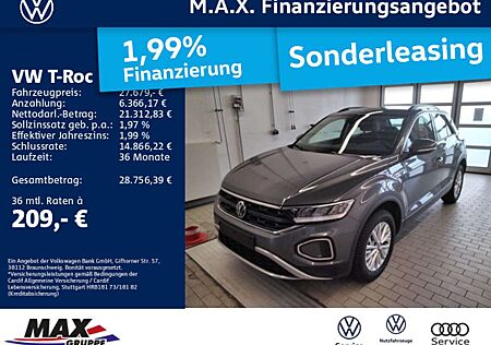VW T-Roc Volkswagen 1.5 TSI DSG LIFE LED+DCP+PDC+AHK+ACC+LANE
