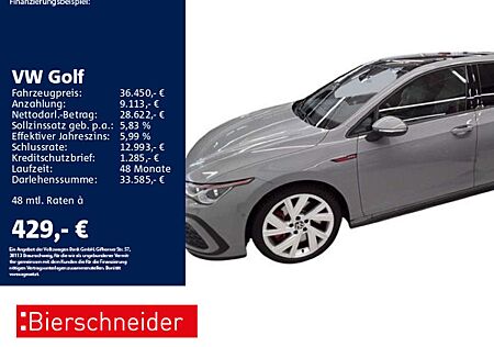 VW Golf GTI Volkswagen Golf 8 GTI 2.0 TSI DSG AHK PANO LEDER MATRIX