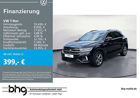 VW T-Roc Volkswagen 2.0 TSI OPF 4MOTION DSG R-Line