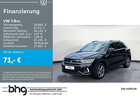 VW T-Roc Volkswagen 2.0 TSI OPF 4MOTION DSG R-Line