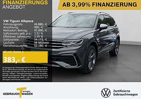 VW Tiguan Allspace Volkswagen 2.0 TDI DSG R-LINE 7S LEDER AHK
