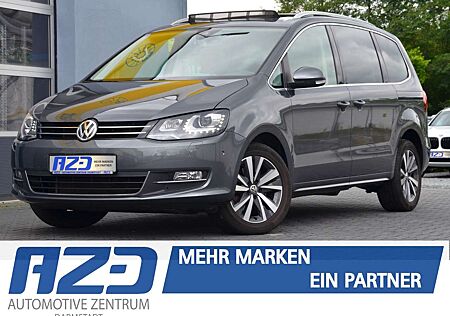 VW Sharan Volkswagen Highli TDI DSG STNDHZ 2 KINDSITZ PANO XENON