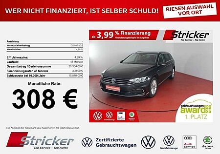VW Passat Variant Volkswagen GTE 1.4TSI 308,-ohne Anzahlung DCC Travel Kamera