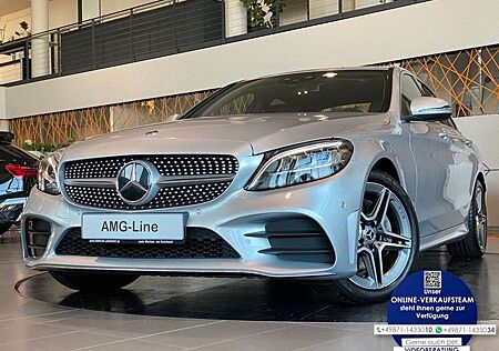 Mercedes-Benz C 200 d Lim. AMG-Line Navi Carbon HUD Kamera Shzg