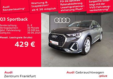 Audi Q3 35 TFSI S tronic S line LED DAB Tem