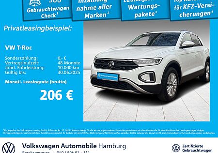 VW T-Roc Volkswagen 1.0 TSI Life Navi Sitzhzg LED Park Assist