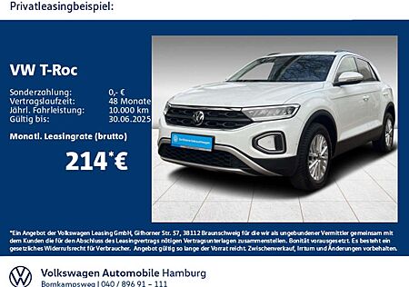 VW T-Roc Volkswagen 1.0 TSI Life Navi Sitzhzg LED Park Assist