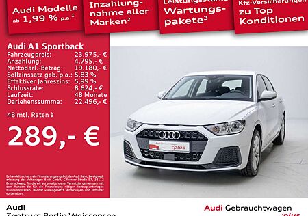 Audi A1 25 TFSI S-TRO*ADVANCED*SHZ*GRA*PDC*