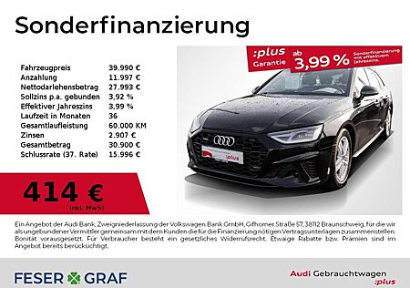 Audi A4 Avant 40 TDI qu. S line,LED,Leder,Memory,Ka