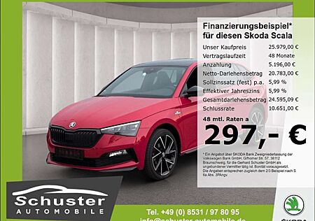 Skoda Scala Monte Carlo 1.5TSI*DSG AHK LED ACC R-Kam