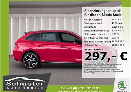 Skoda Scala Monte Carlo 1.5TSI*DSG AHK LED ACC R-Kam