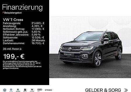 VW T-Cross Volkswagen 1.0 TSI DSG R-Line |ACC|DAB|RFK|LED|APP|