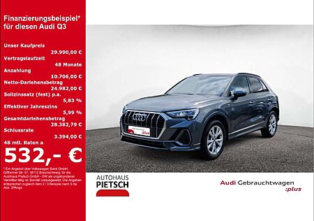 Audi Q3 35 TFSI S line AHK Navi 360°Keyless