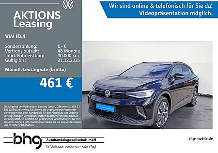 VW ID.4 Volkswagen Pro Design-/Infotainment-Paket Wärmepumpe