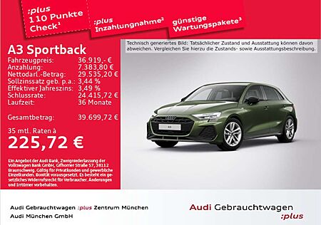 Audi A3 35 TFSI S tronic S line AHK/Navi+/V