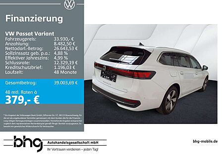VW Passat Variant Volkswagen 1.5 e-TSI OPF DSG Business