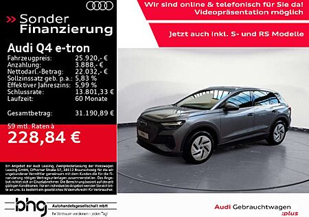 Audi Q4 e-tron 40 *TEMPOMAT*SMARTPHONE-INTERFACE*LED*