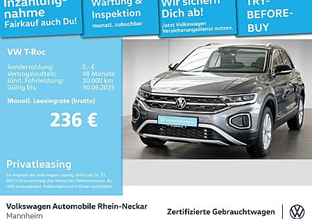 VW T-Roc Volkswagen 1.5 TSI Style DSG Navi AHK LED uvm