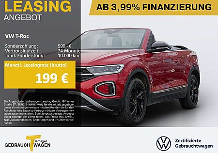 VW T-Roc Volkswagen Cabrio 1.0 TSI STYLE ST.HEIZ LED+ NAVI SIT