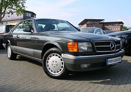 Mercedes-Benz 560 SEC Oldtimer "H" Schiebedach Leder Klima