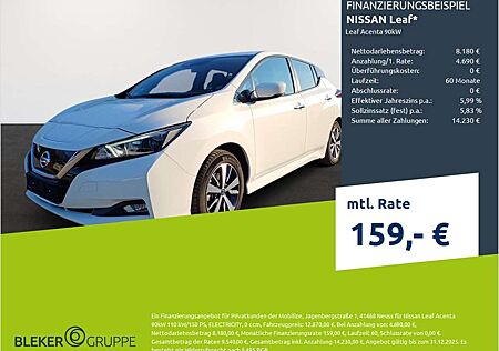 Nissan Leaf Acenta 40 kWh