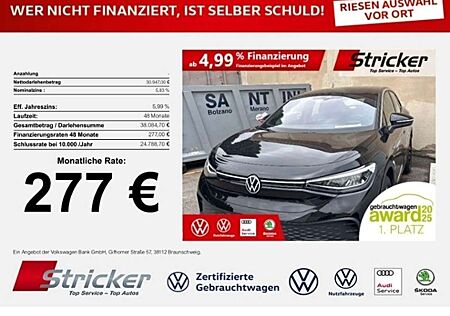 VW ID.5 Volkswagen Pro Performance 150/77 261,-ohne Anzahlung Navi A