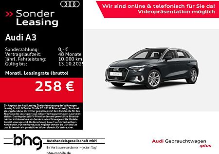 Audi A3 40 TFSIe S tronic advanced