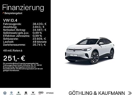 VW ID.4 Volkswagen Pro 210kW*Navi*Wärmepumpe*KAM*19Zoll*Assist
