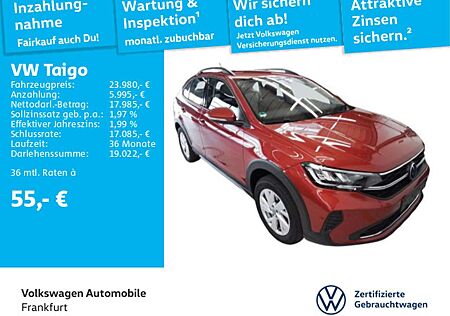 VW Taigo Volkswagen 1.5 TSI DSG Life Navi LED-Rückleuchten Spu