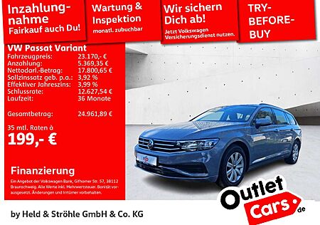 VW Passat Variant Volkswagen 1.5 TSI DSG LED NAV KAM PDC SHZ