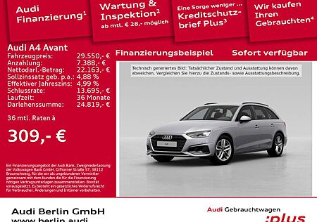 Audi A4 30 TDI S tr. LED RFK NAVI DAB SITZHZG