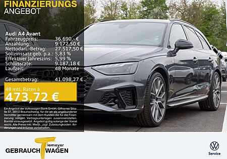 Audi A4 40 TFSI Q 2x S LINE LM19 KAMERA NAVI+ V