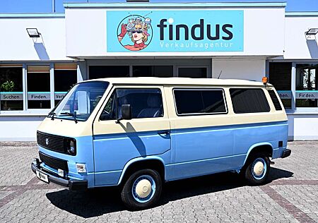 Volkswagen T3 Kombi Bulli Camper Wohnmobilumbau restauriert AHK Oldtimer H-Kennzeichen 1988